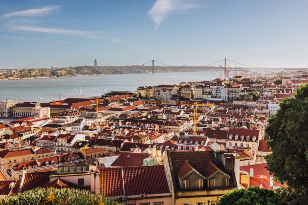 The view from Castelo de Sao Jorge