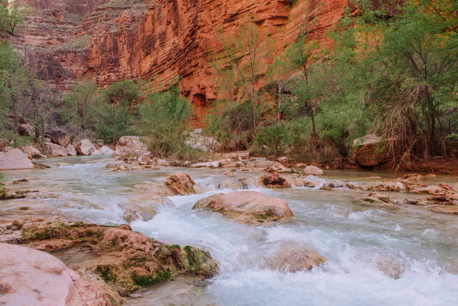 Beaver Falls Arizona: The Best Swimming at Havasupai Falls - Jared's ...