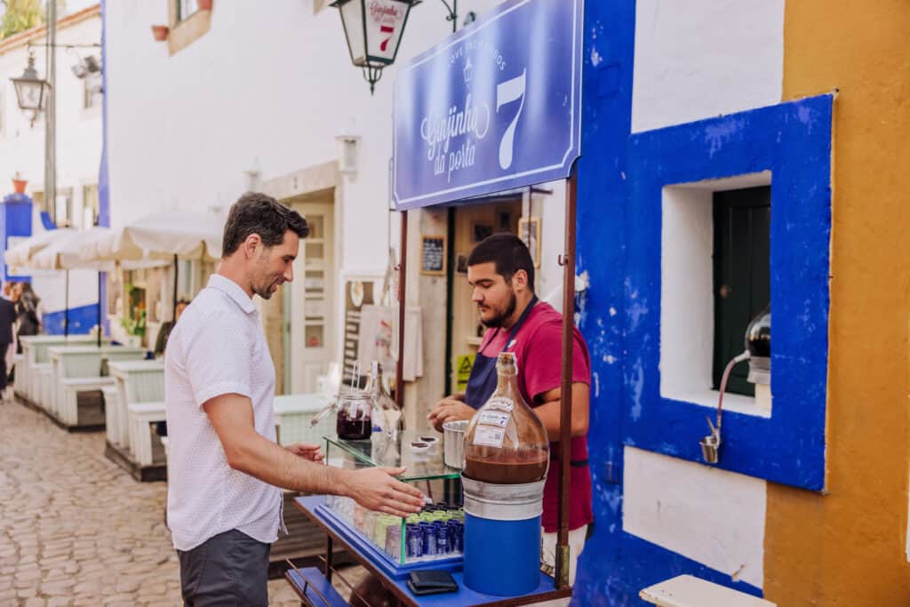 Jared Dillingham on a day trip from Lisbon to Obidos