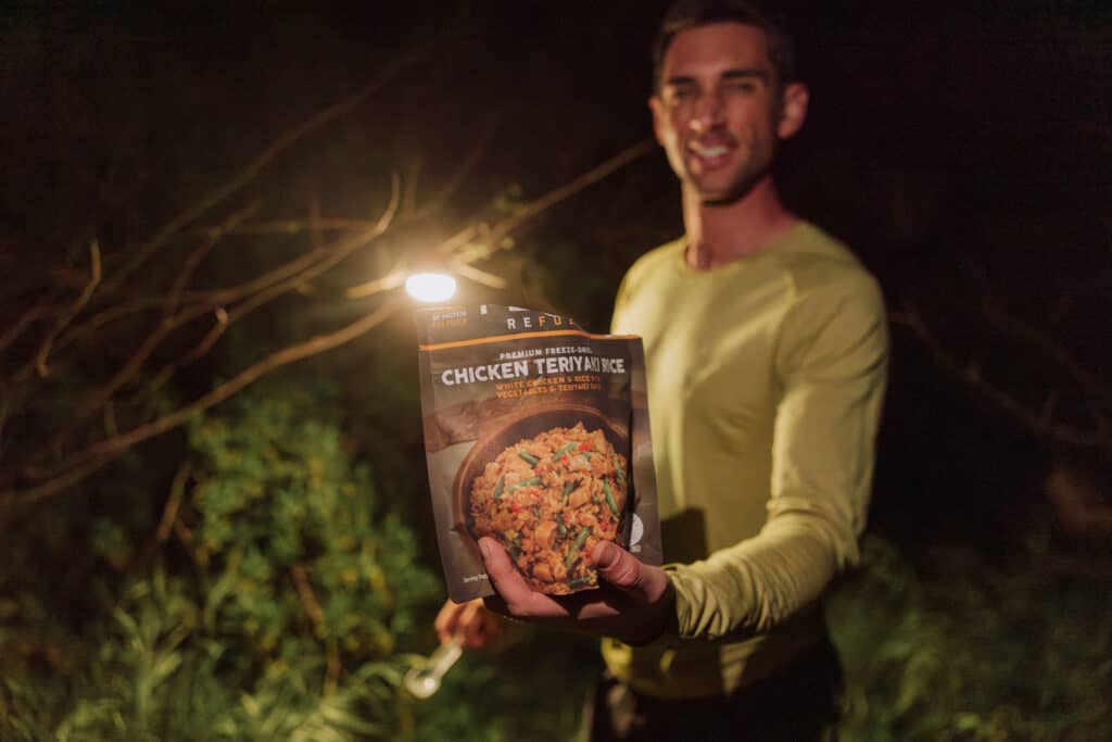 jared dillingham camping peak food