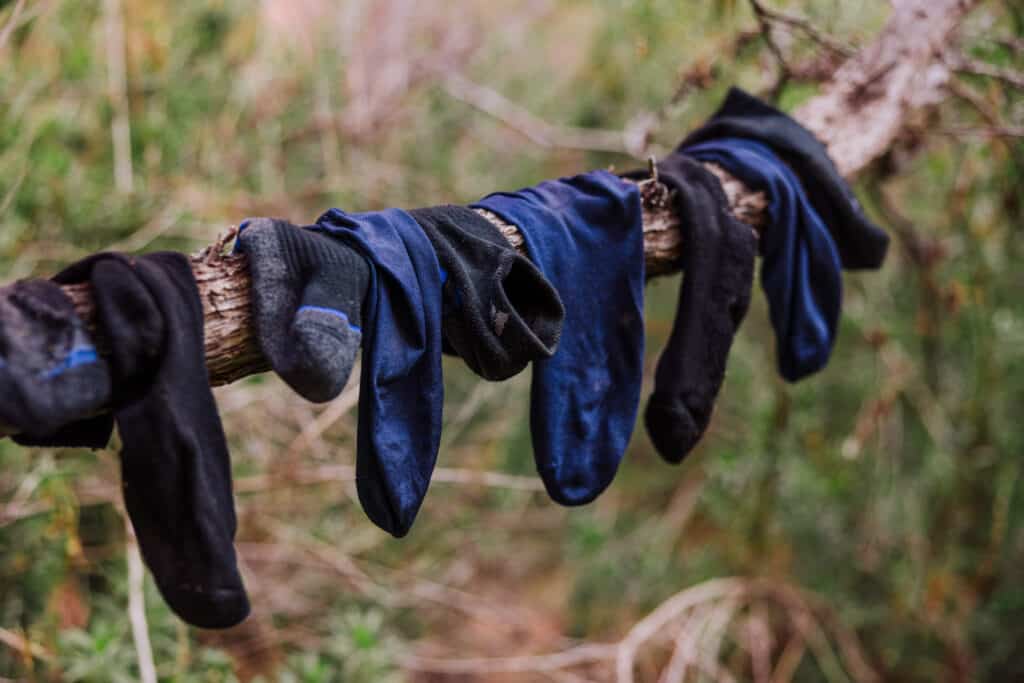 camping socks