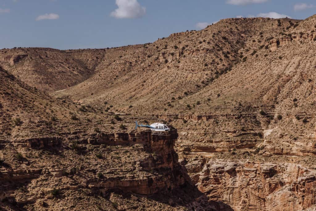 helicopter to Havasu Falls