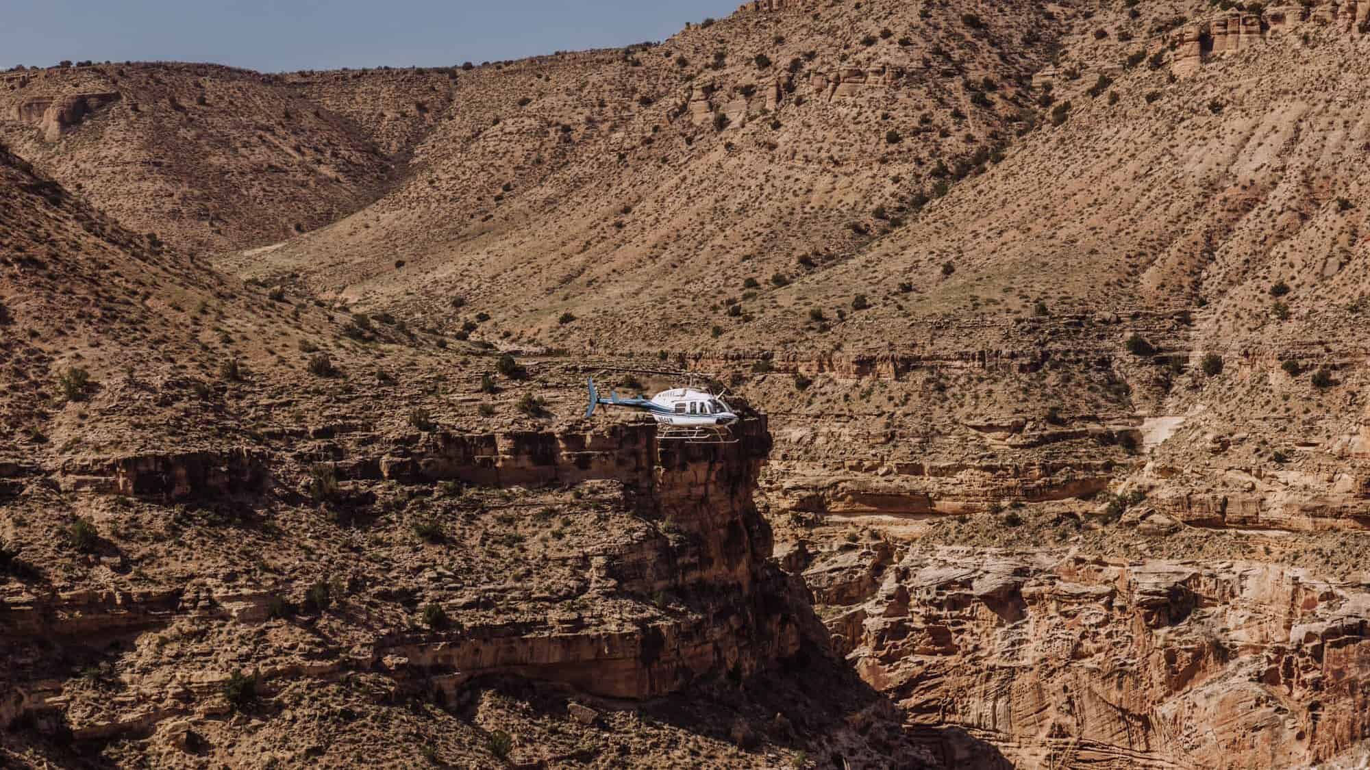 helicopter to Havasu Falls
