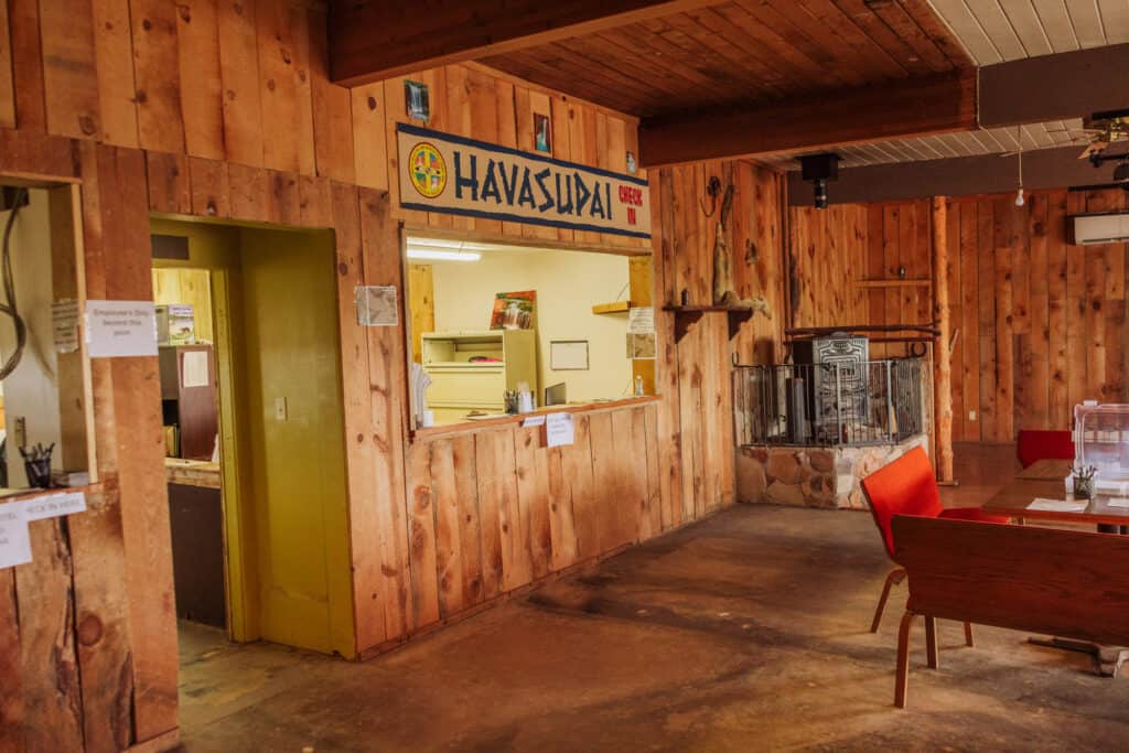 Grand Canyon caverns inn havasupai