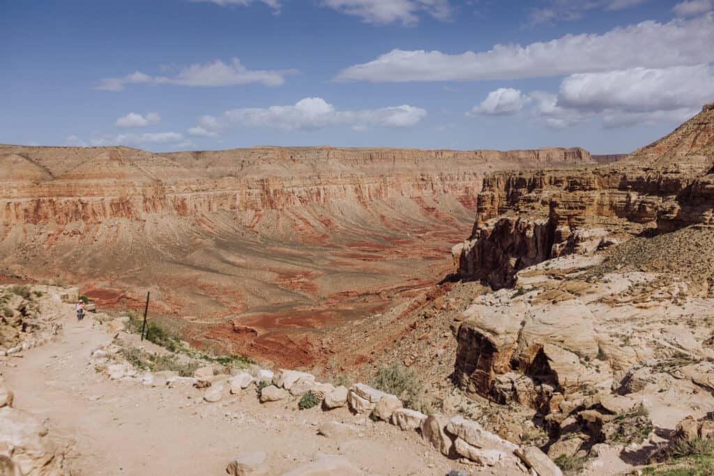 havasupai falls trailhead hike