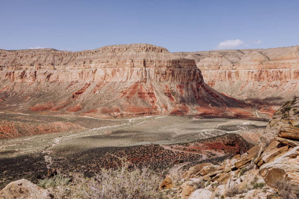 Havasu Canyon hiking trail