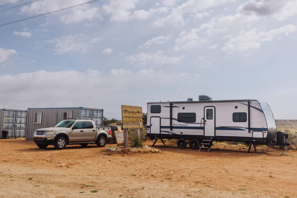 havasupai falls road checkpoint