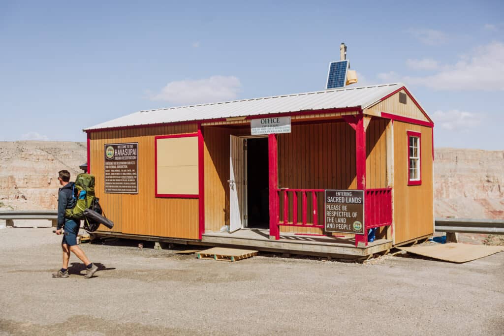havasupai trailhead ranger station office