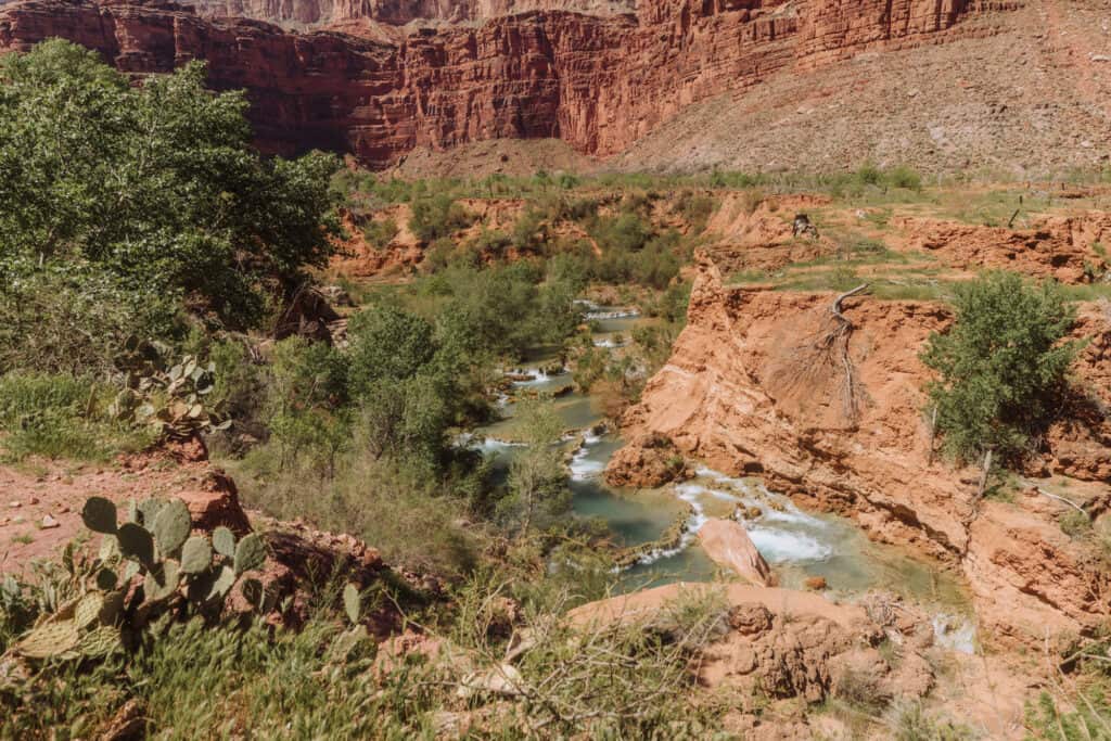 little Navajo falls