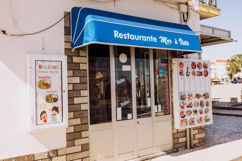 Lisbon to Nazare food