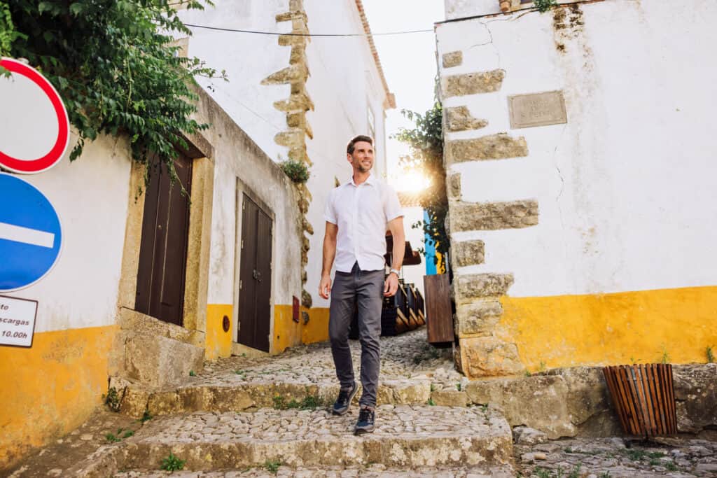 Jared Dillingham in Obidos