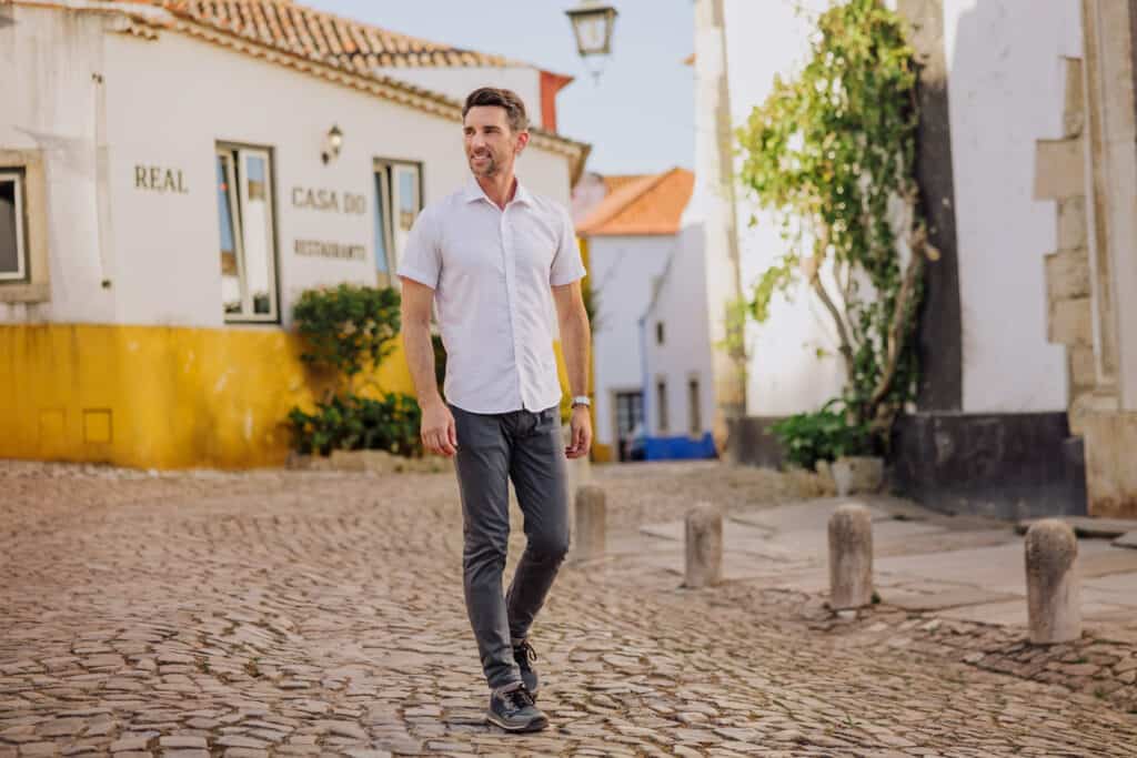 Jared Dillingham on a day trip from Lisbon to Obidos