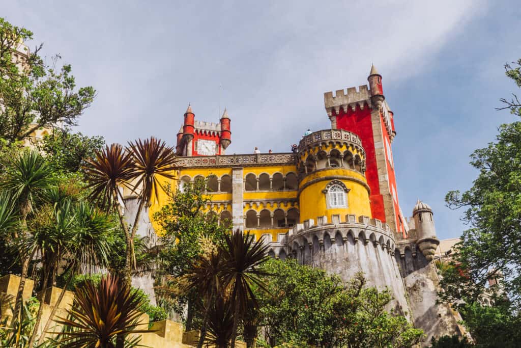 Pena Palace, on a day trip from Lisbon to Sintra