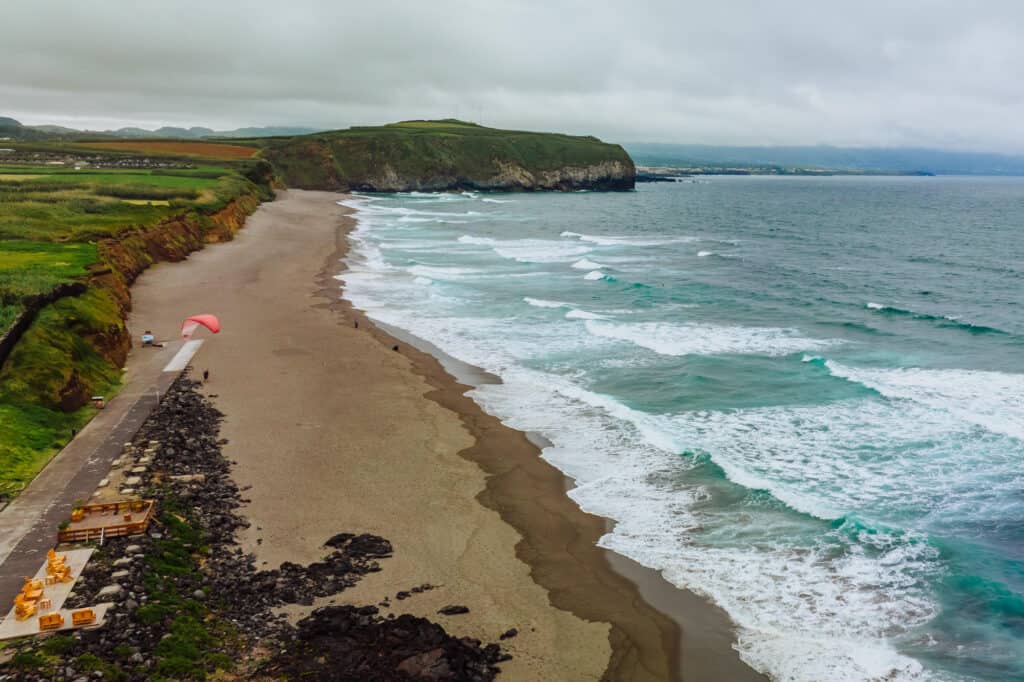 Santa Barbara Beach in the Azores