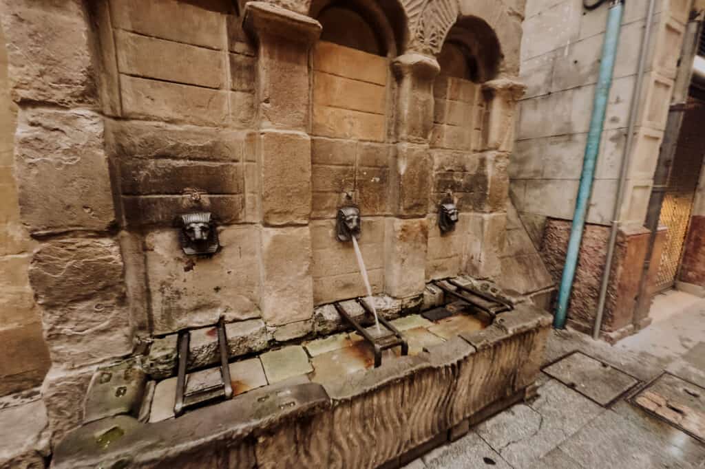 Cities in Northern Spain: Bilbao Fountain