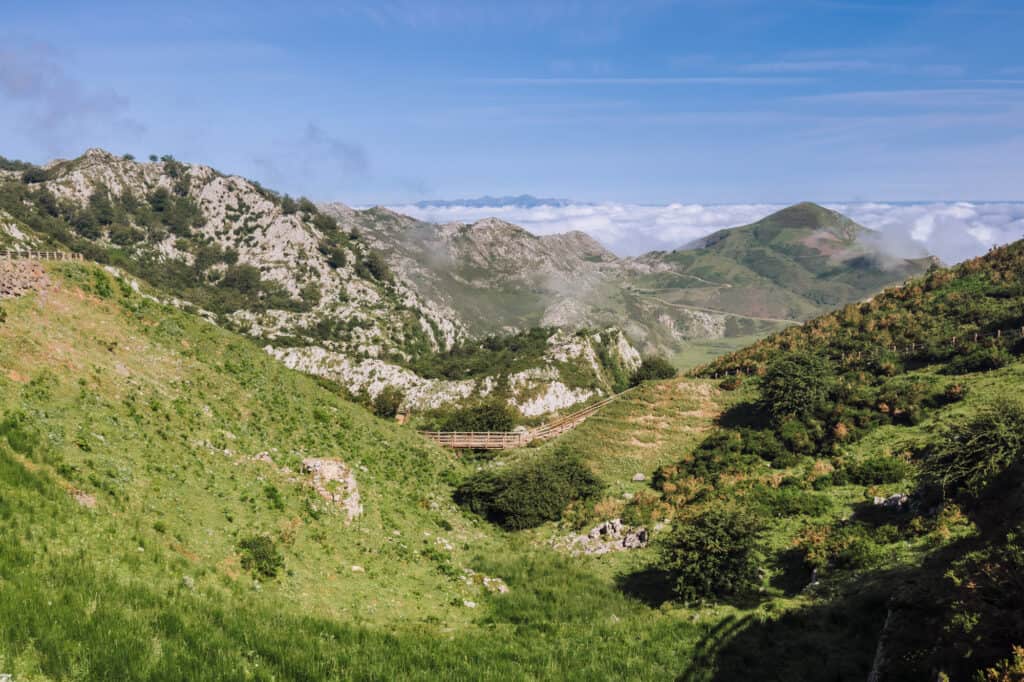 Picos de Europa from Cangas de Onis