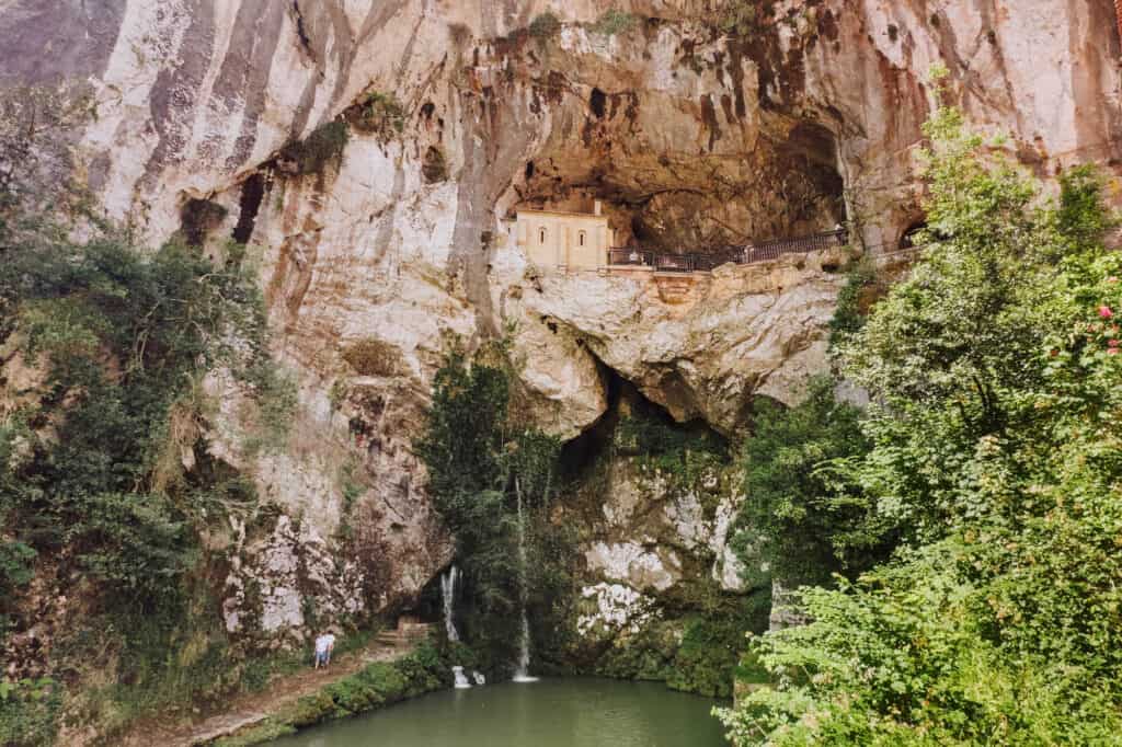 Covadonga from Cangas de Onis