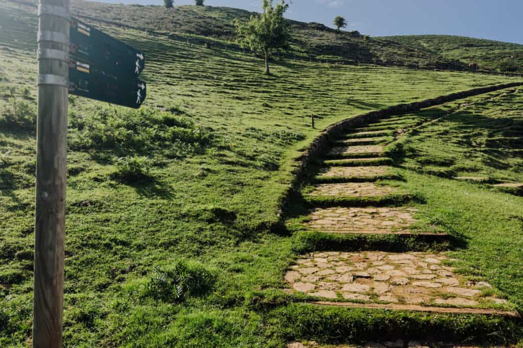 Hiking Trail in Picos de Europa, near Cangas de Onis