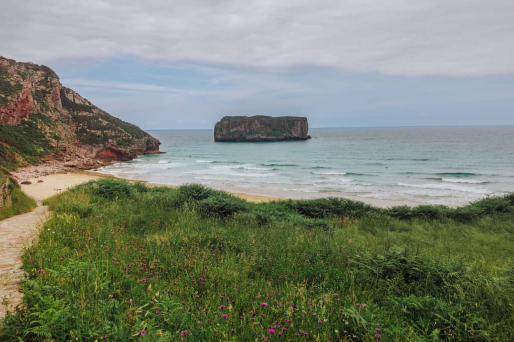 Playa Andrin Beach in Asturias