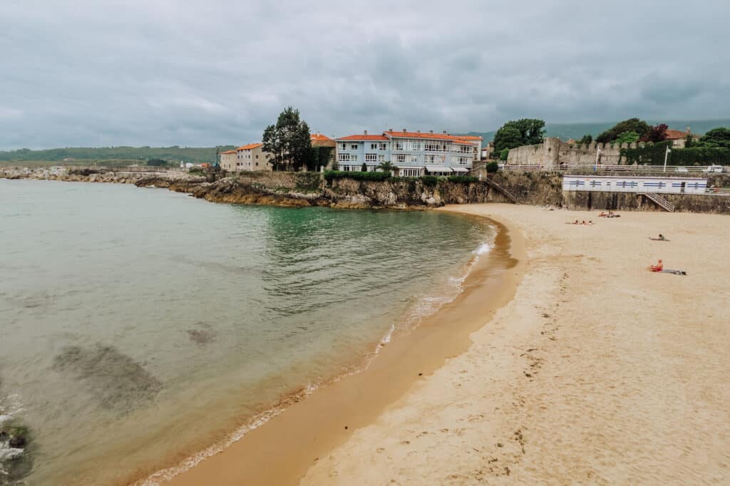 Beach in Llanes Spain