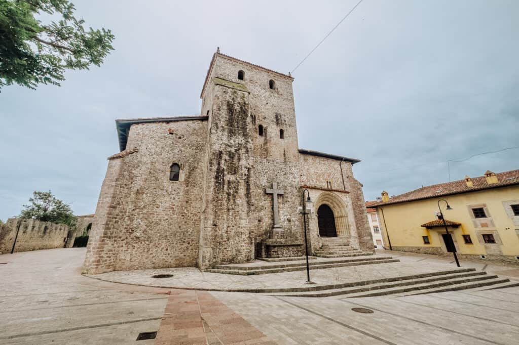 Church in Llanes Spain