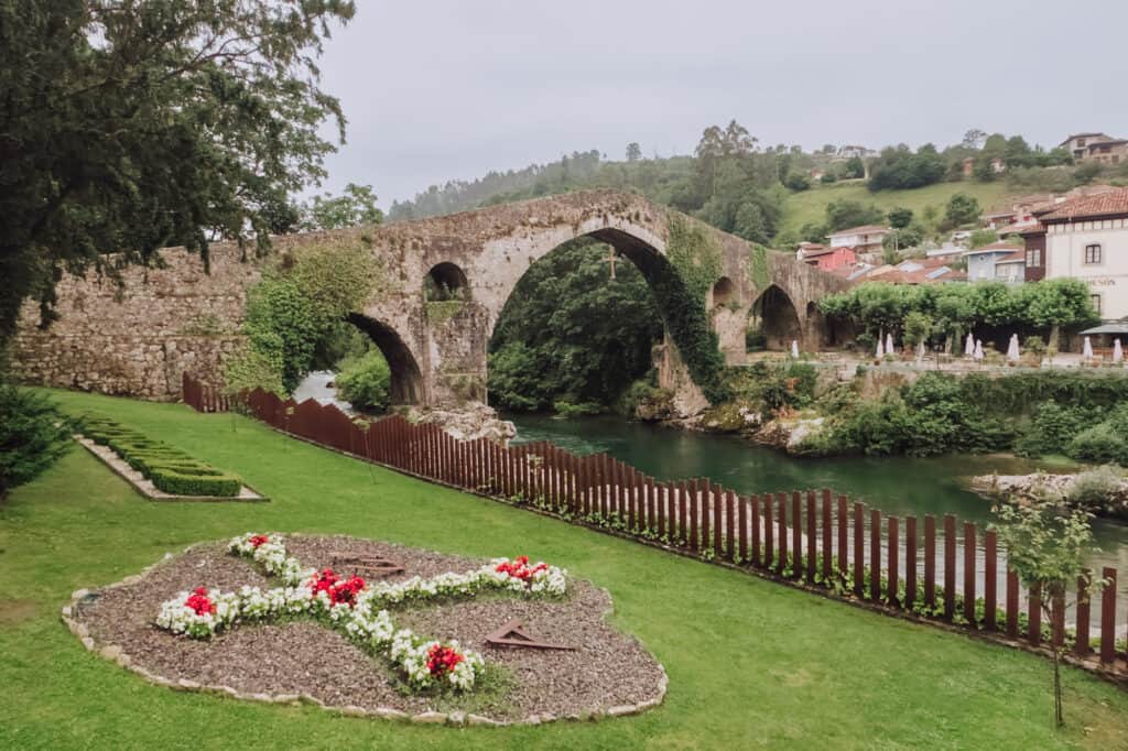 Roman Bridge in Cangas de Onis