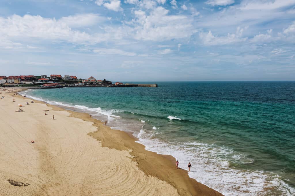 Beach in Cudillero Spain