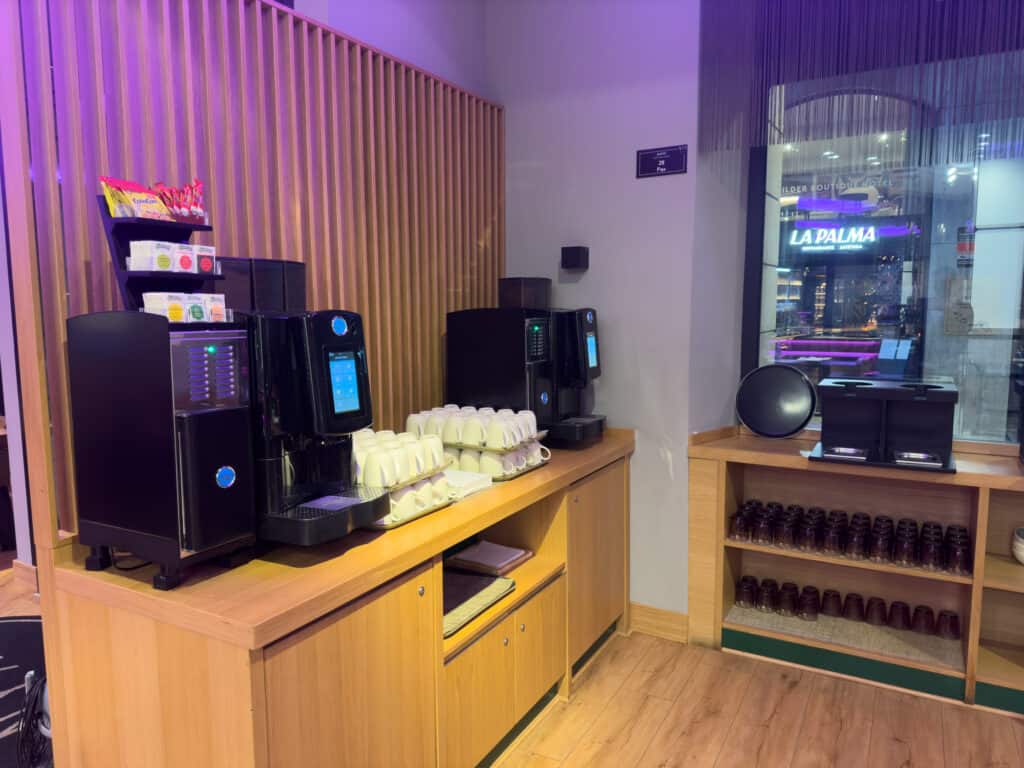 NYX Hotel Bilbao coffee