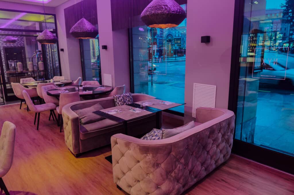 NYX Hotel Bilbao lounge