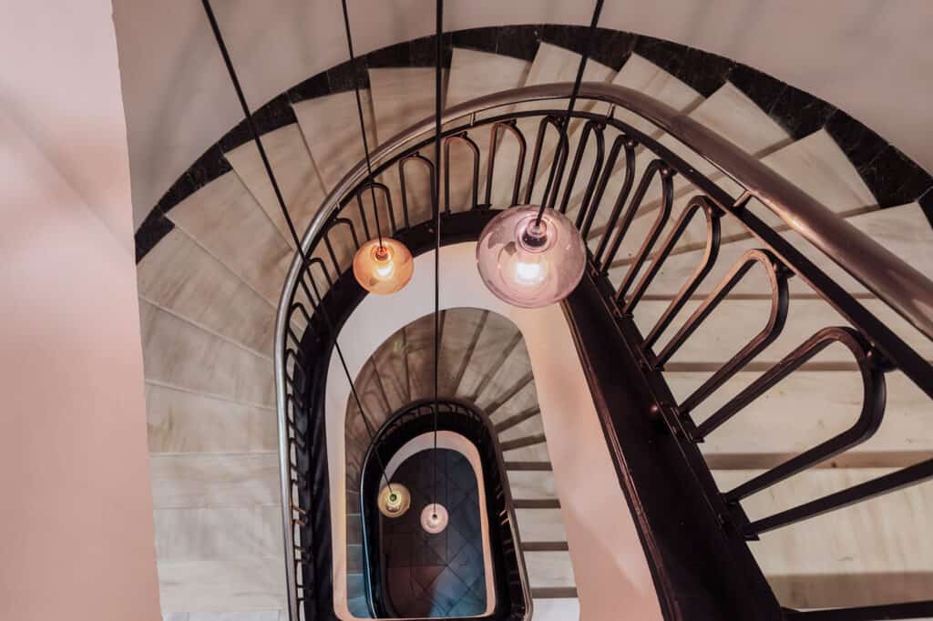 NYX Hotel Bilbao staircase