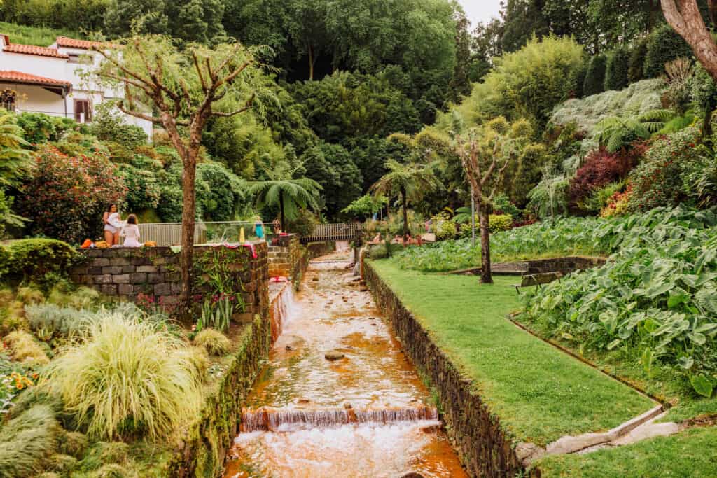 Poca da Dona Beija Hot Springs in the Azores
