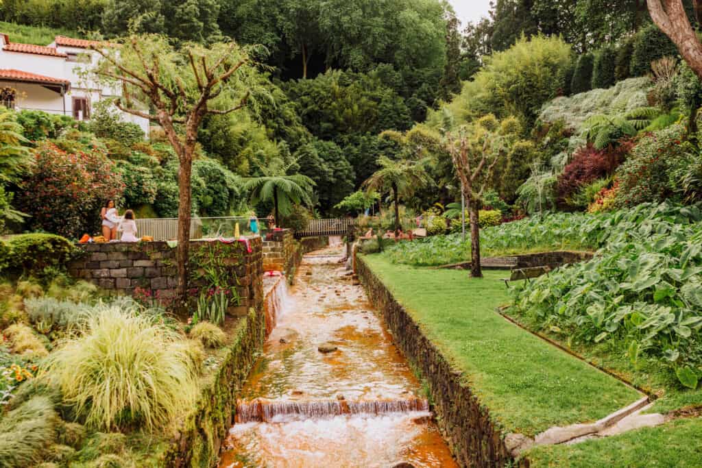 Poca da Dona Beija Hot Springs in the Azores