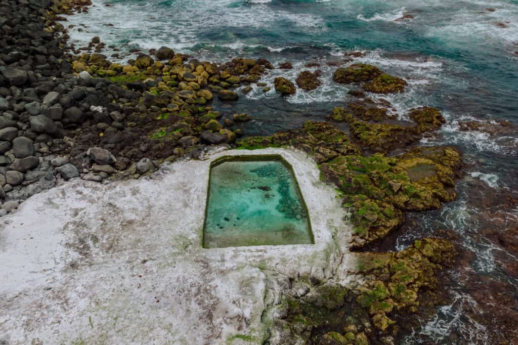 Azores beaches: Pool