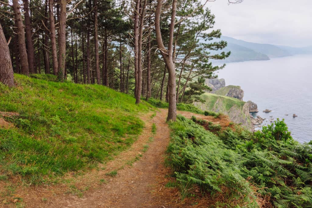 Hiking Trail at Gaztelugatxe Spain