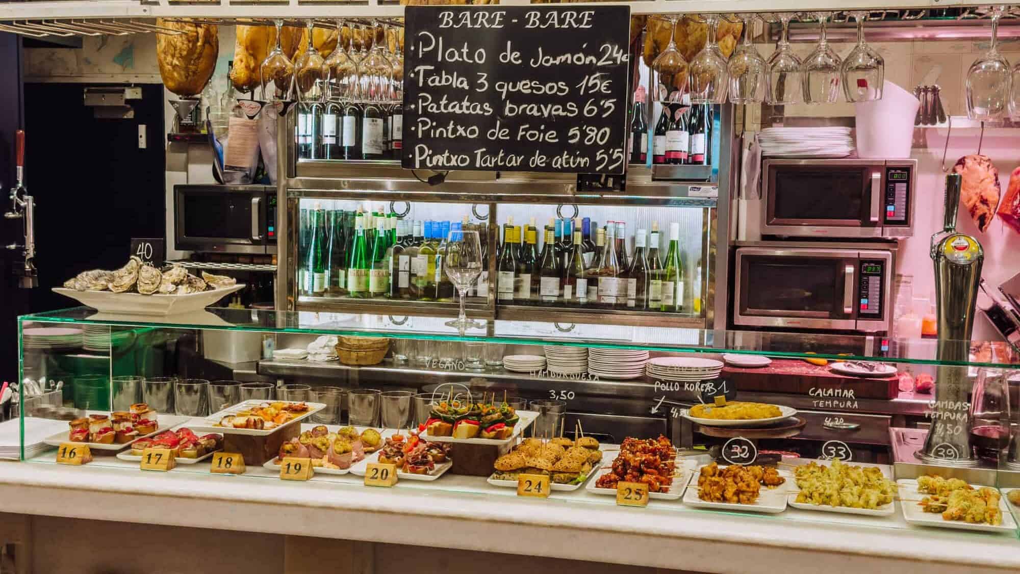 Pintxos in Northern Spain