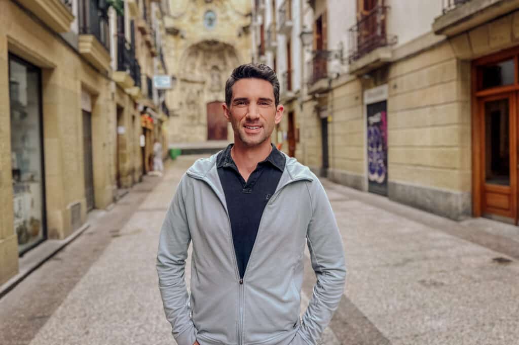 Jared Dillingham in San Sebastian Spain