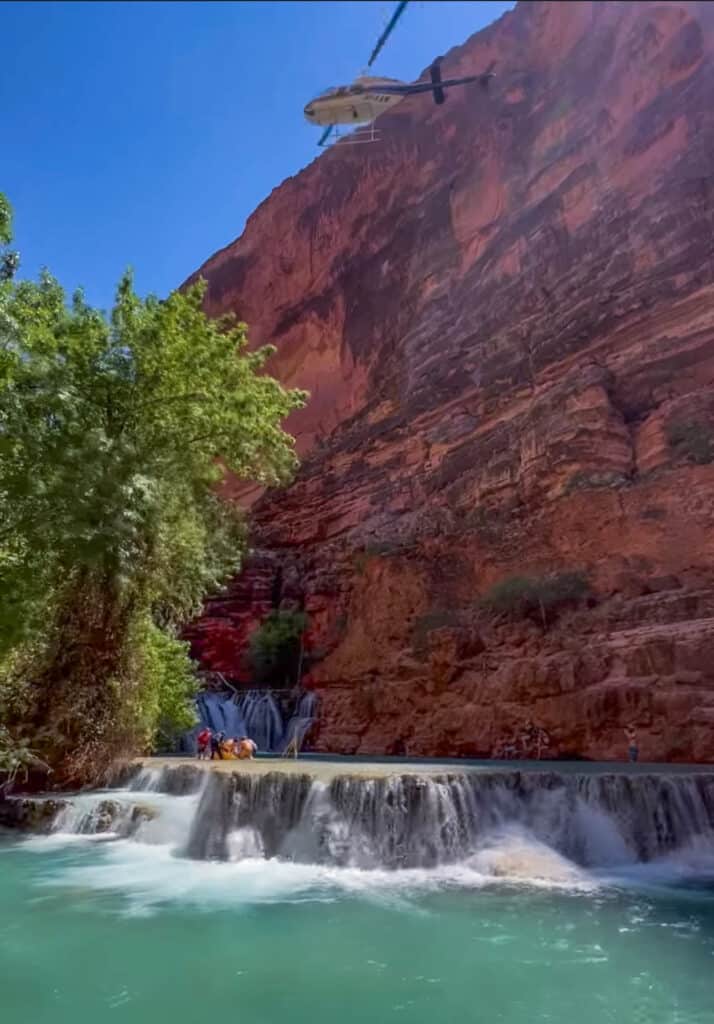Rescue at Havasupai Falls