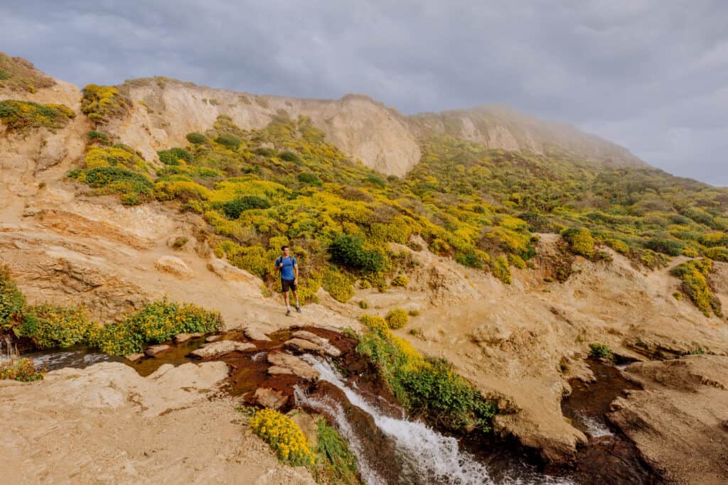 Jared Dillingham above Alamere Falls