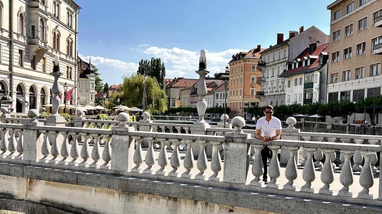 Jared Dillingham in Ljubljana Slovenia