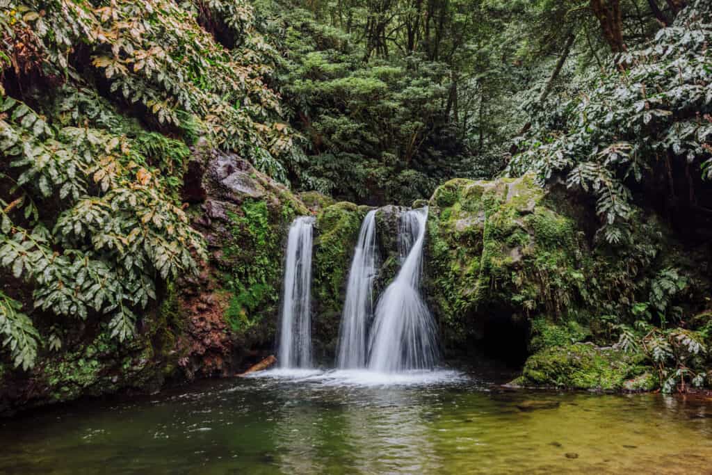 Waterfalls Azores: Sao Miguel