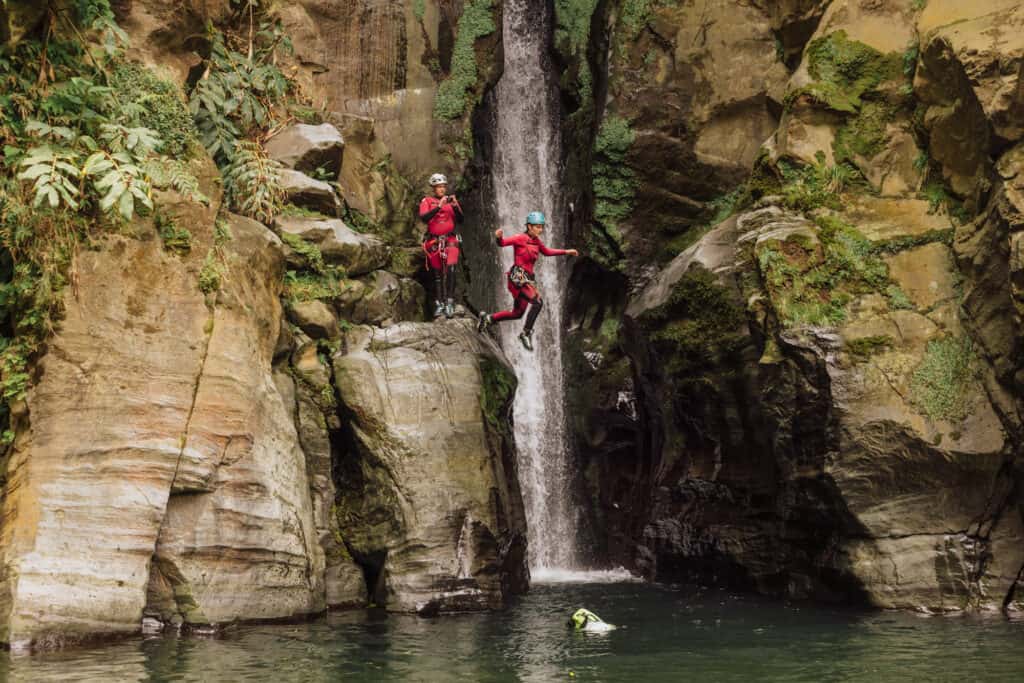 Canyoneering in the Azores: Sao Miguel