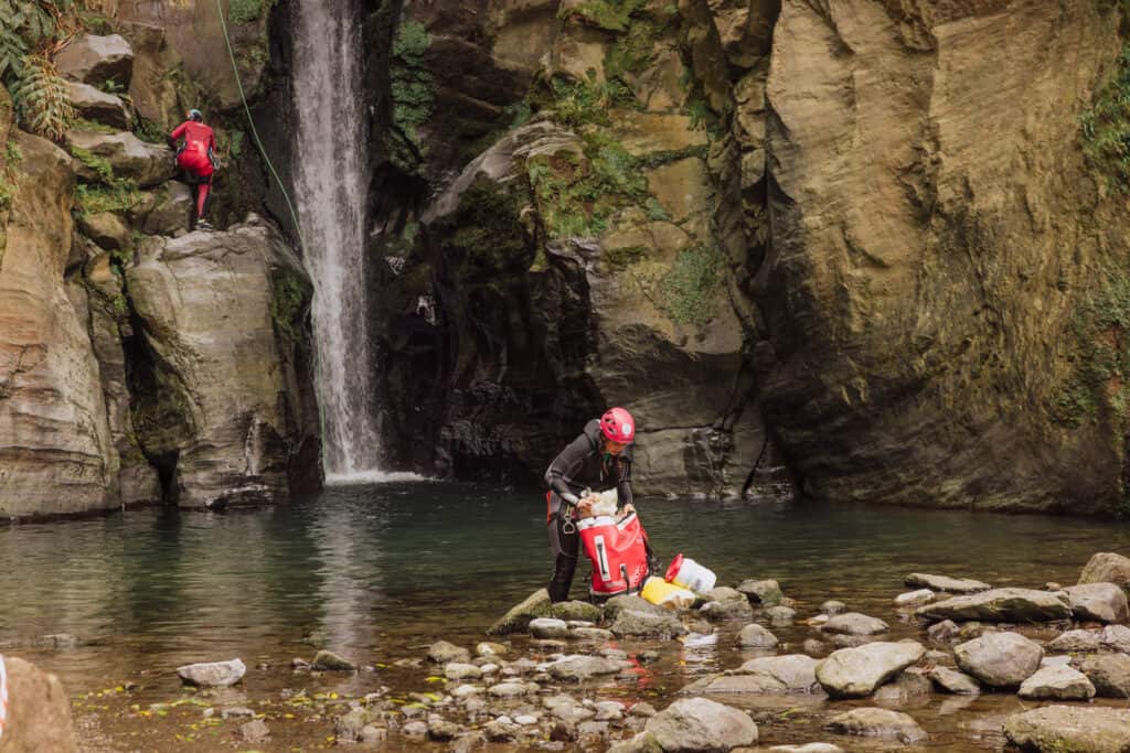 Salto do Cabrito Waterfall Canyoneering