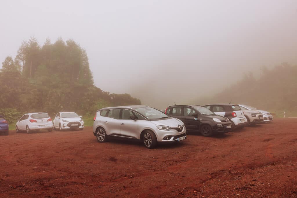 Visto do Rei Azores parking