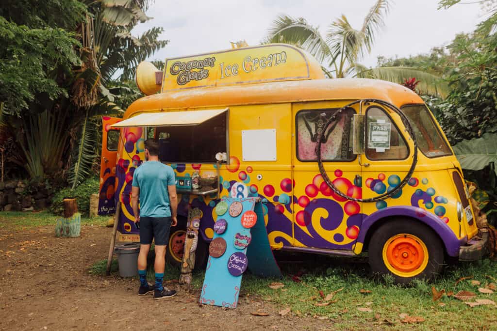 Road to Hana ice cream