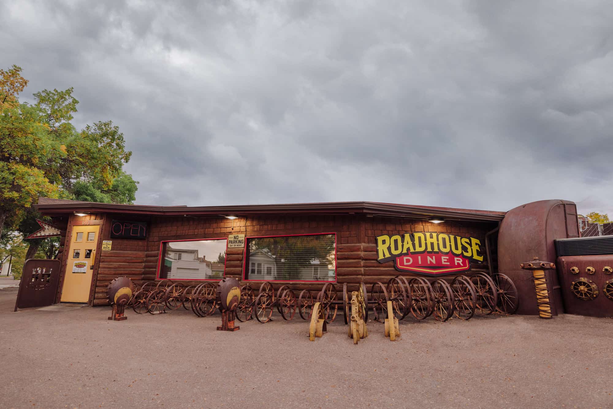 Roadhouse Diner in Montana