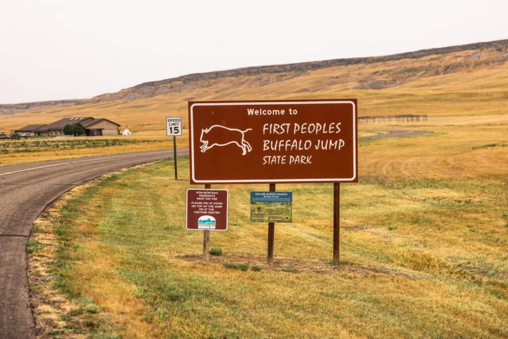 First People's Buffalo Jump, near Great Falls, MT