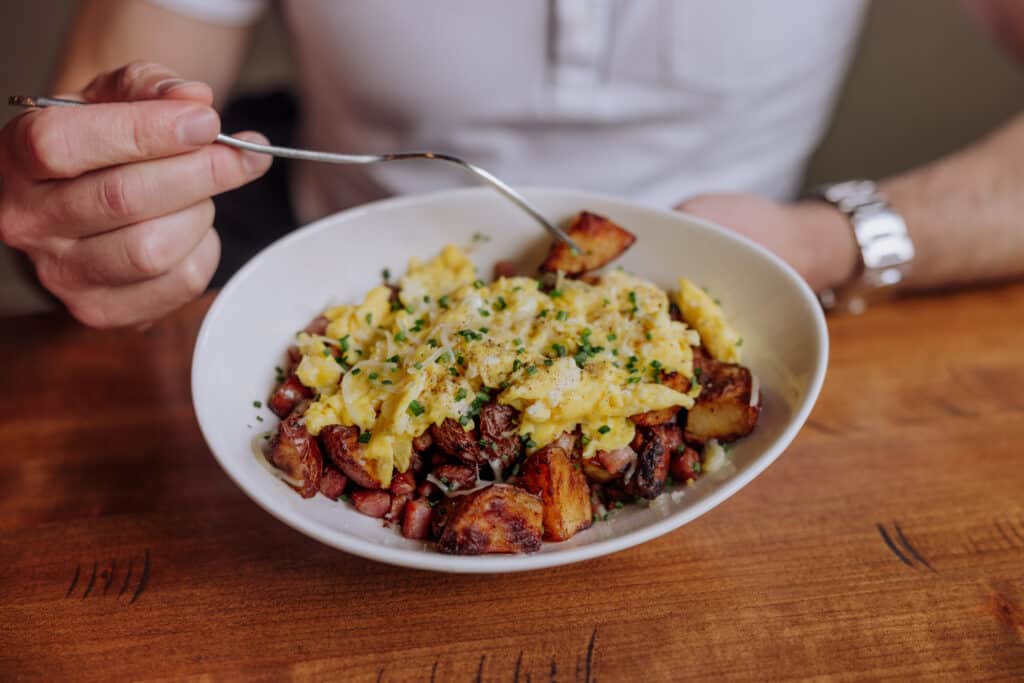 Brunch in Great Falls at 5th and Wine