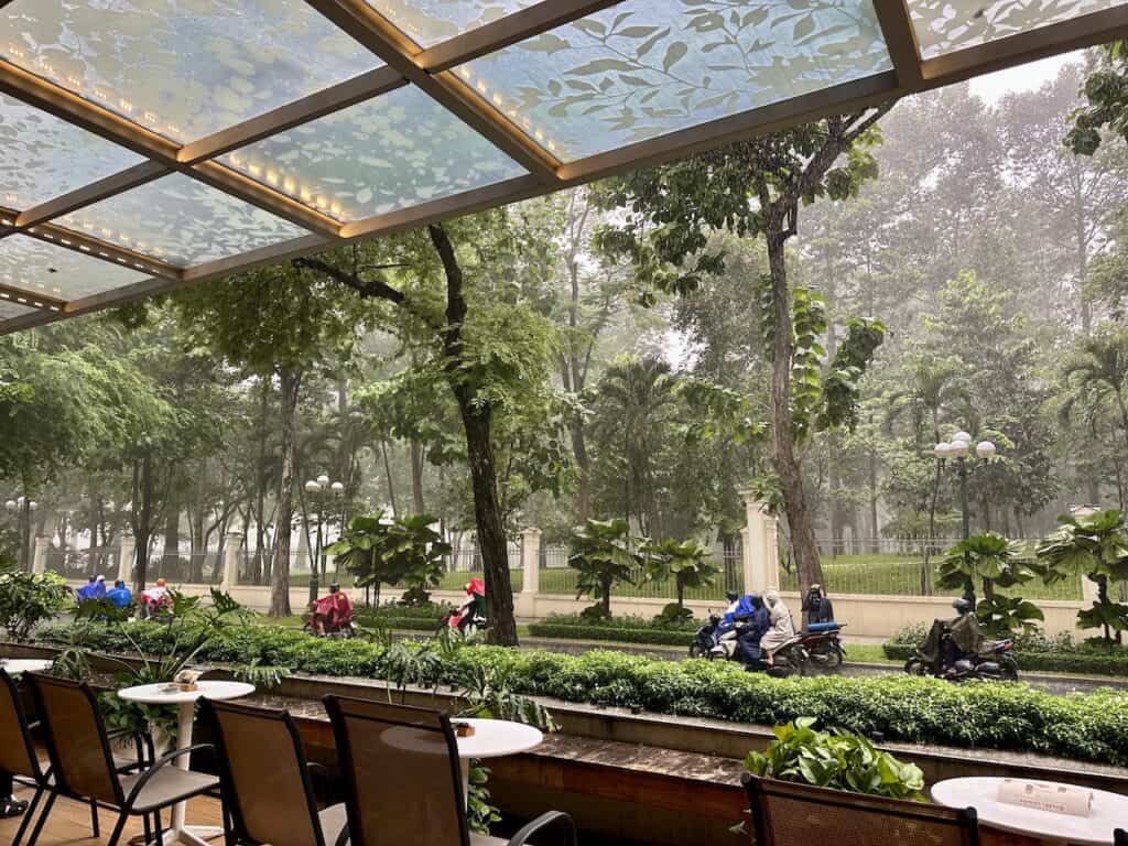 Rain in Ho Chi Minh City