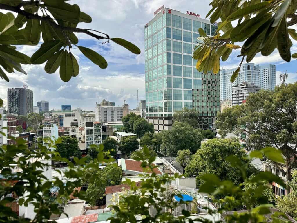 View of Saigon