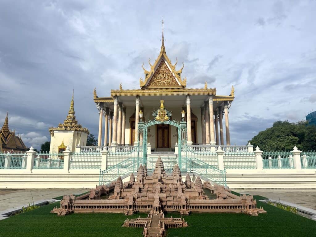 Cambodia Royal Palace in Phnom Penh